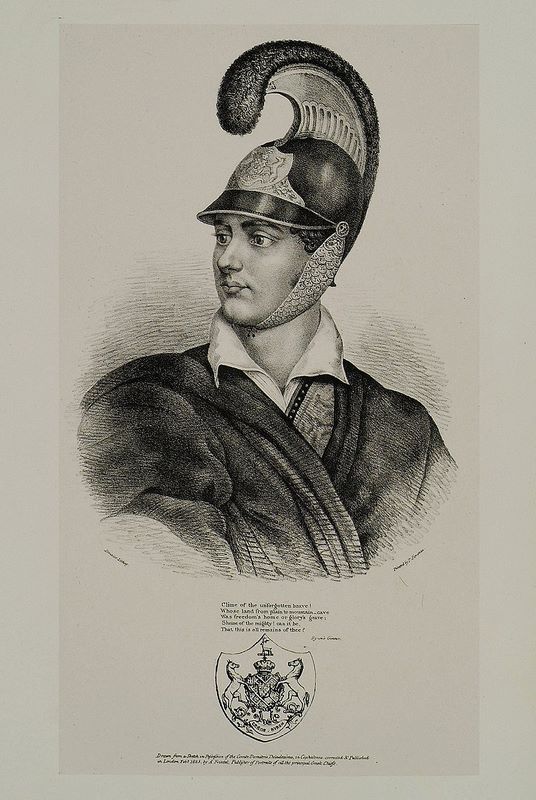 Προσωπογραφία του Λόρδου Βύρωνα,1832, έργο του ΄Ανταμ Φρίντελ